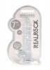 7 / 18 cm Realistic Dildo With Balls - Transparent
